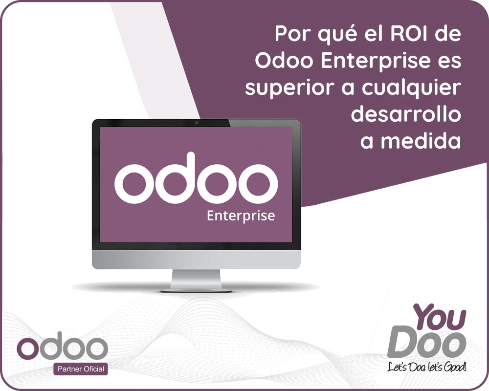 Por qué el ROI de Odoo Enterprise es superior a cualquier desarrollo a medida