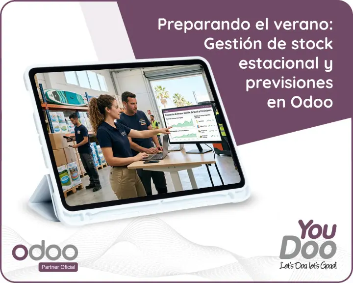 Preparando el verano: Gestión de stock estacional y previsiones en Odoo