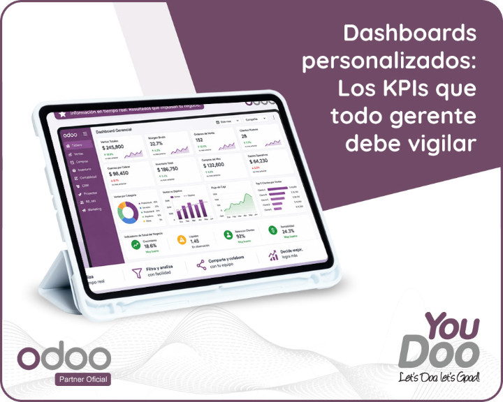Dashboards personalizados: Los KPIs que todo gerente debe vigilar
