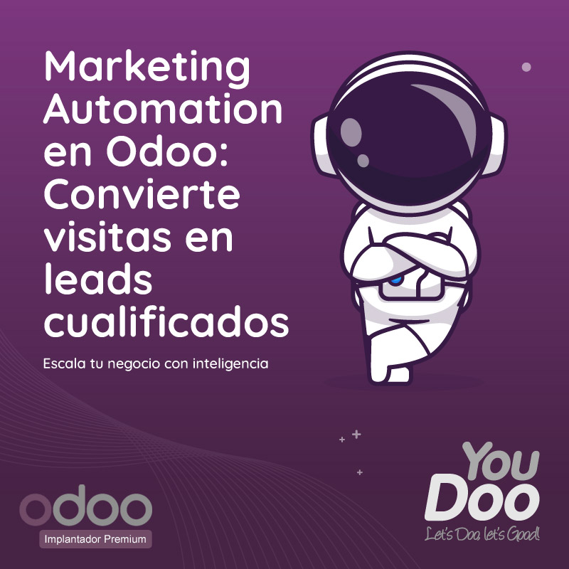Marketing Automation en Odoo: Convierte visitas en leads cualificados