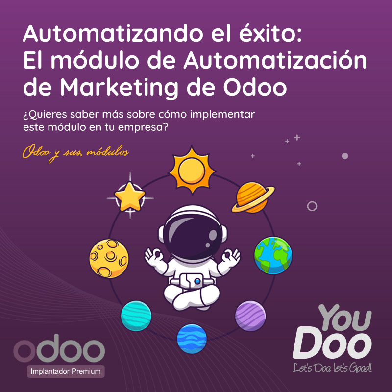 El módulo de Automatización de Marketing de Odoo