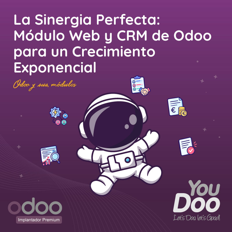 La Sinergia Perfecta: Módulo Web y CRM de Odoo para un Crecimiento Exponencial